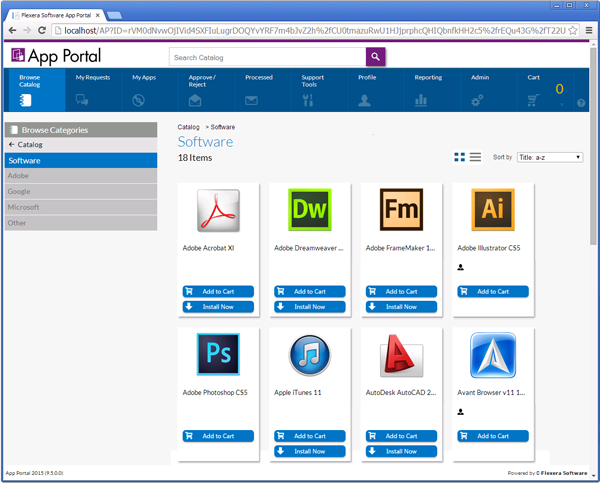 App Portal Storefront
